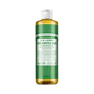 Dr. Bronner's 18-In-1 Almond Pure Castile Soap 475ml