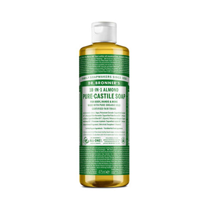 Dr. Bronner’s 18-In-1 Hemp Almond Pure Castile Soap 475ml