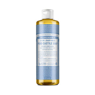 Dr. Bronner's 18-In-1 Unscented Baby-Mild Castile Soap Organic 475ml