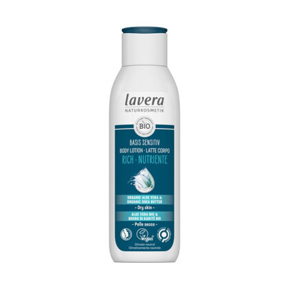 Lavera Basis Sensitiv Rich Body Lotion Organic 250ml