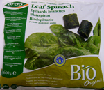 Ardo Leaf Spinach Organic 600g