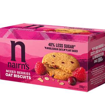 Nairn’s Mixed Berries Oat Biscuits