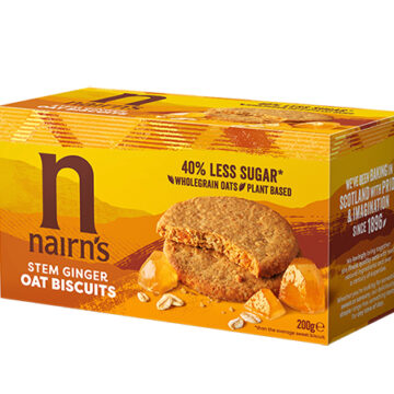 Nairn’s Stem Ginger Oat Biscuits