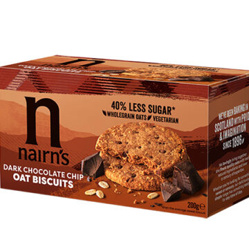 Nairn’s Dark Chocolate Chip Oat Biscuits