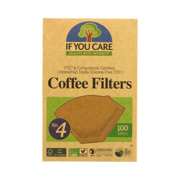 If You Care Unbleached Coffee Filters (100) #4