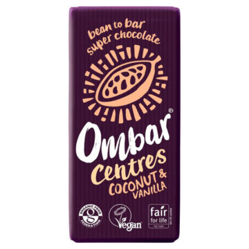 Ombar Centres Coconut & Vanilla Organic 35g