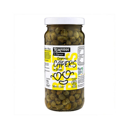 Organico Capers In Brine 250g