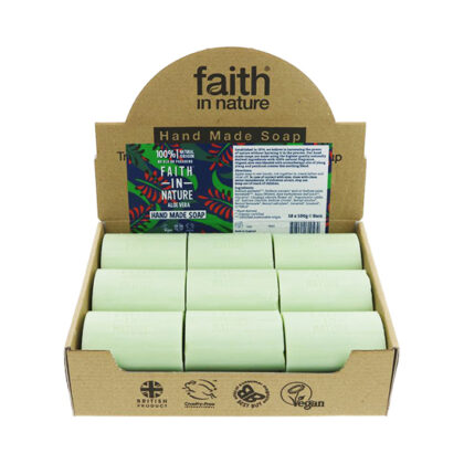 Faith in Nature Aloe Vera Soap Unwrapped