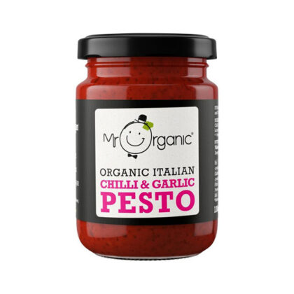 Mr. Organic Chilli & Garlic Pesto 190g