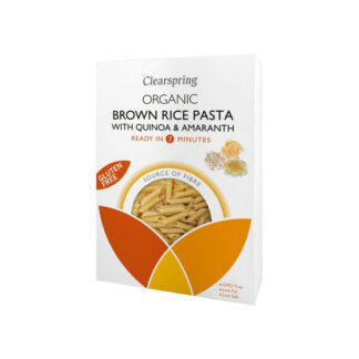 Clearspring Brown Rice Pasta Quinoa & Amaranth Organic 250g