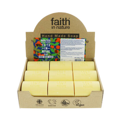 Faith in Nature Orange Soap Unwrapped