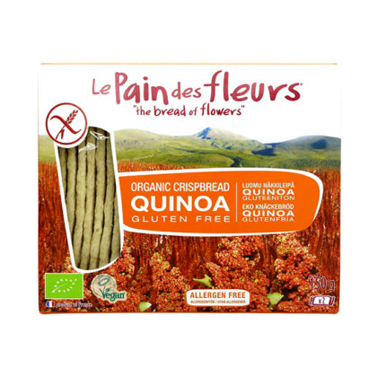 Le Pain Des Fleurs Quinoa Crispbread Organic