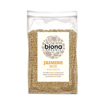 Biona Wholegrain Brown Jasmine Rice Organic