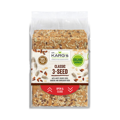 Dr. Karg Classic 3 Seed Crisp Bread Organic