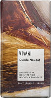 Vivani Nougat Dark Chocolate Organic 100g