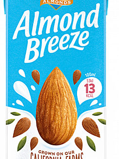 Blue Diamond Almond Breeze Unsweetened Low Fat Milk Alternative 1L
