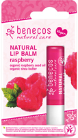 Benecos Natural Lip Balm Raspberry Organic