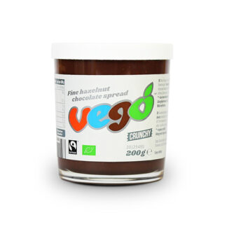 Vego Fine Hazelnut Chocolate Spread Crunchy Organic 350g