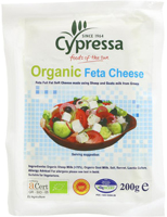 Cypressa Feta Cheese Organic 200g