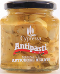 Cypressa Antipasti Marinated Artichoke Hearts 280g