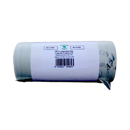 Compi Sax 100% Compostable 30lt Bin Liners