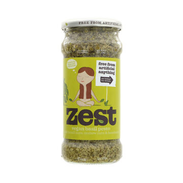Zest Vegan Basil Pesto 340g