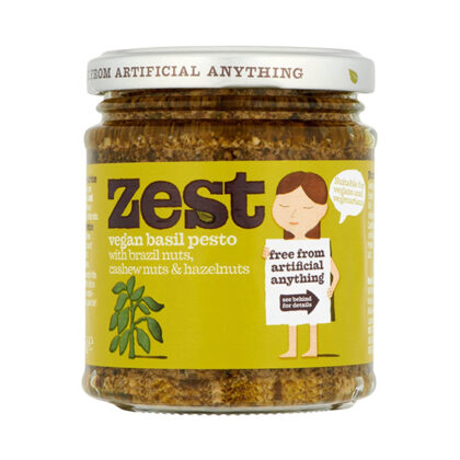 Zest Vegan Basil Pesto 165g