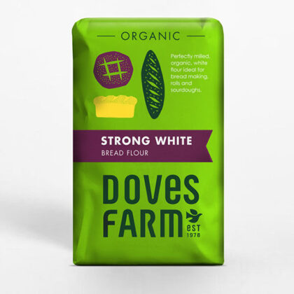 Doves Farm Strong White Bread Flour Organic 1.5kg