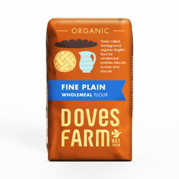 Doves Farm Plain Wholemeal Flour Organic 1kg