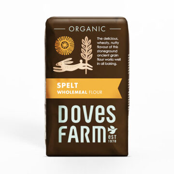 Doves Farm Wholegrain Spelt Flour Organic 1kg