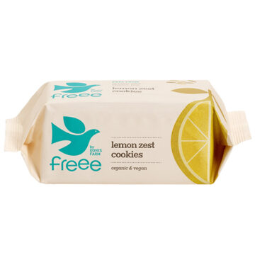 Doves Farm Lemon Zest Cookies Organic ~ Gluten Free