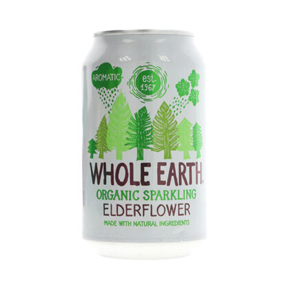 Whole Earth Lightly Sparkling Elderflower Organic