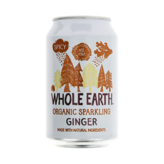 Whole Earth Lightly Sparkling Ginger Organic 330ml