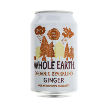 Whole Earth Lightly Sparkling Ginger Organic