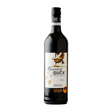 Stellar Organics Running Duck Shiraz 2019 Fairtrade 75cl