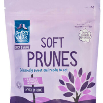 Crazy Jack Soft Dried Prunes Organic 200g
