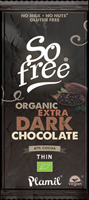 Plamil So Free Extra Dark Chocolate Thin 87% Organic