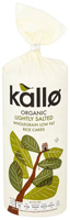 Kallo Lightly Salted Organic Rice Cakes Thick Slice 130g