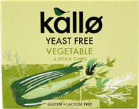 Kallo Yeast Free Vegetable Stock Cubes