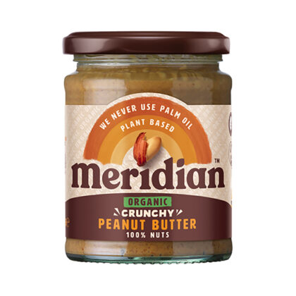 Meridian Peanut Butter Crunchy No Salt Organic