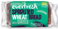Everfresh Sprouted Wheat Bread With Dates Organic (Sunnyvale)