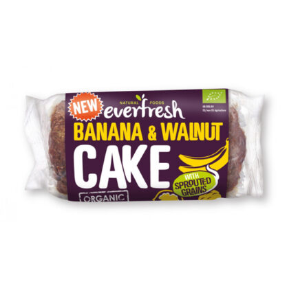 Everfresh Banana & Walnut Cake Organic