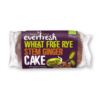 Everfresh Wheat Free Rye Stem Ginger Cake Organic