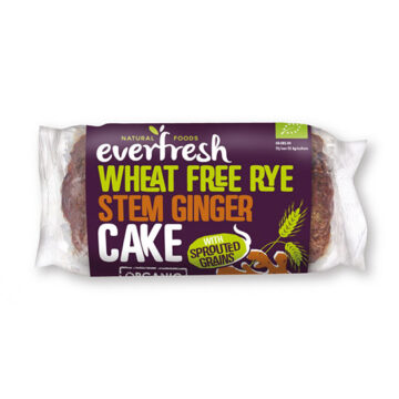 Everfresh Wheat Free Rye Stem Ginger Cake Organic