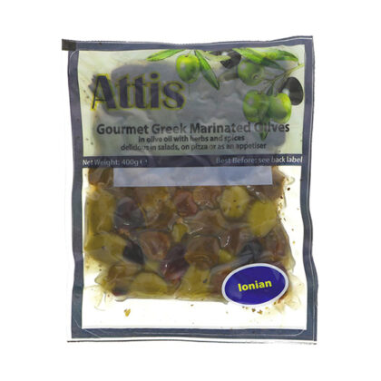 Attis Gourmet Greek Ionian Olive Mix 400g