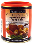 Free & Easy Gluten Free Vegetable Gravy Sauce Mix