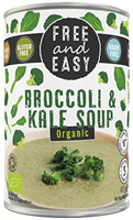 Free & Easy Broccoli & Kale Soup Organic