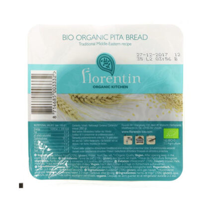 Florentin White Pitta Bread Organic