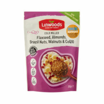 Linwoods Milled Flaxseed Almond Brazil Walnut & Co-Enzyme Q10