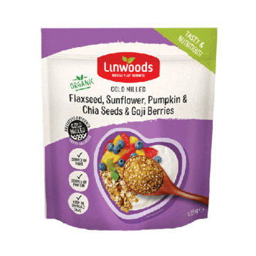 Linwoods Milled Flax Sunflower Pumpkin & Chia Seeds & Goji Berries Organic 425g